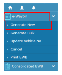 E way Bill Genrate New