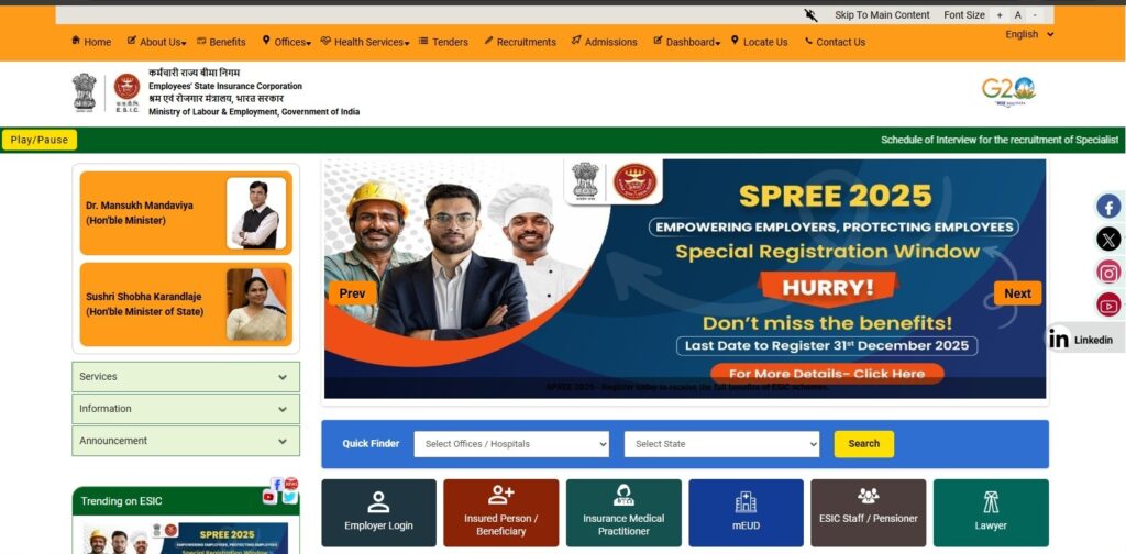 ESIC Registration 2025