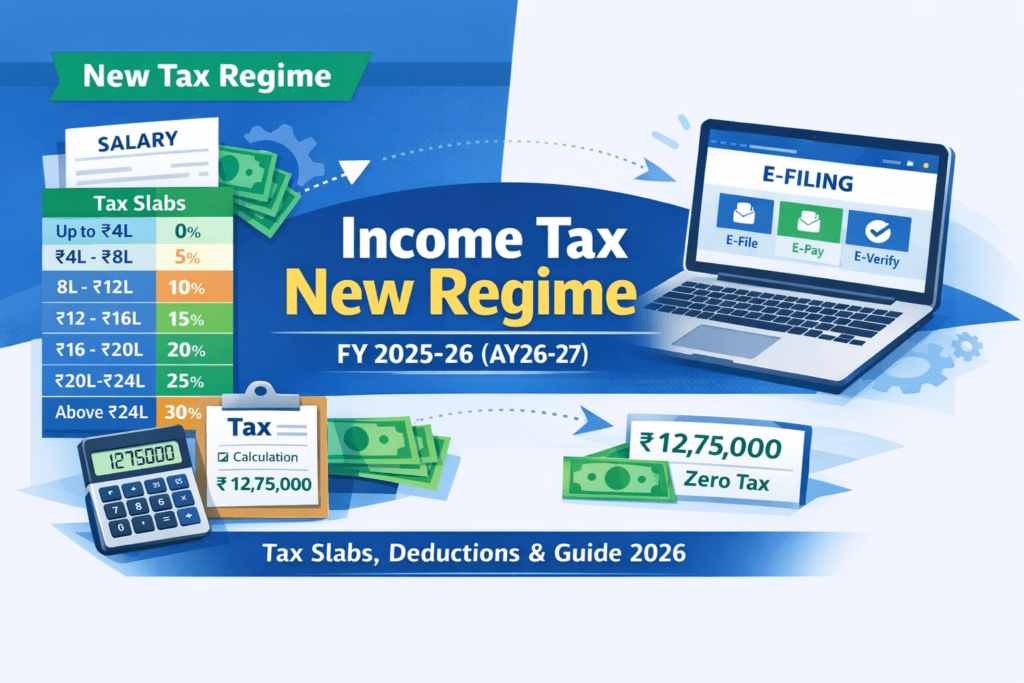 Income Tax New Regime FY 2025-26