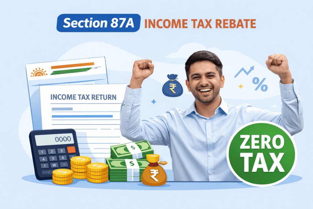 Income Tax Rebate u/s 87A (FY 2025-26)