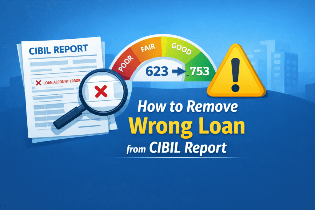 Remove Wrong Loan from Your CIBIL Report