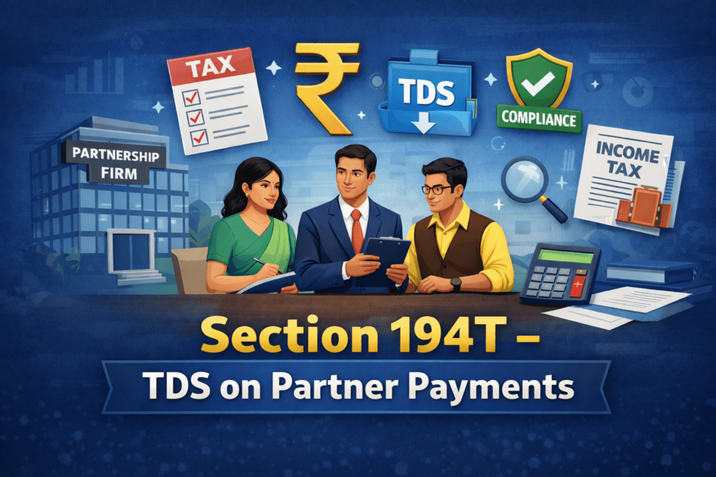 Section 194T TDS on partner payments