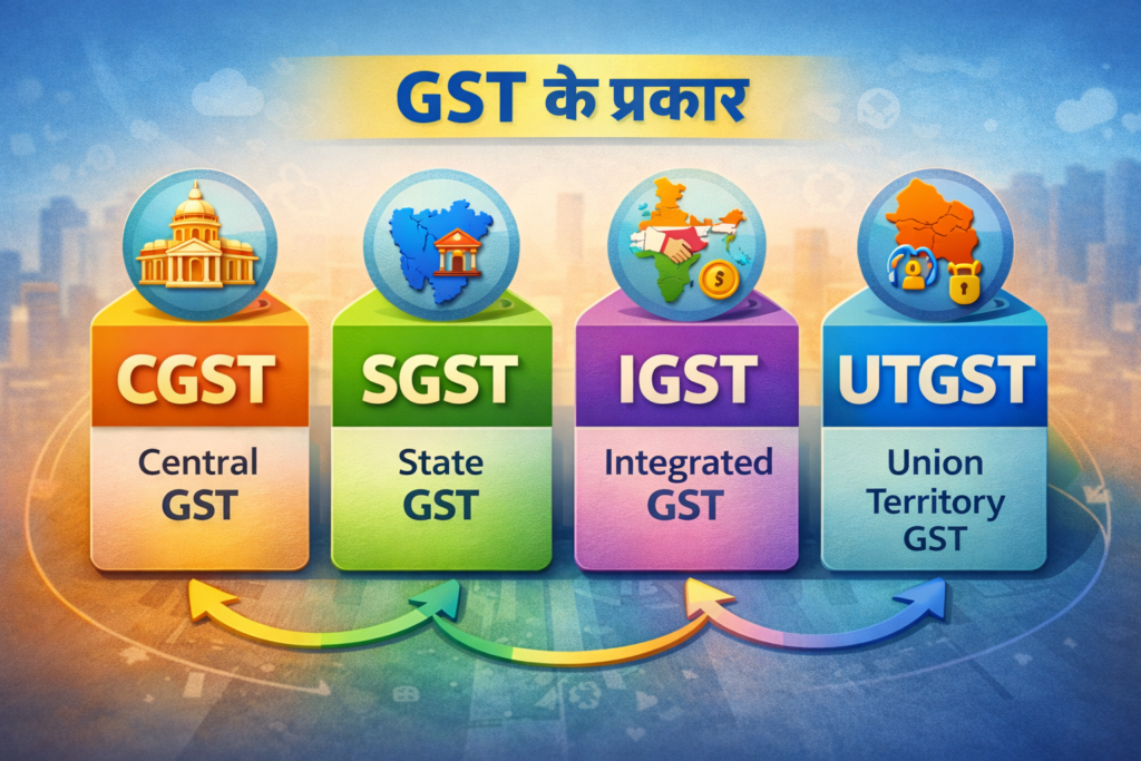 GST के प्रकार