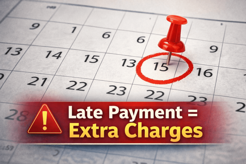 EPF Late Payment = Extra Charges